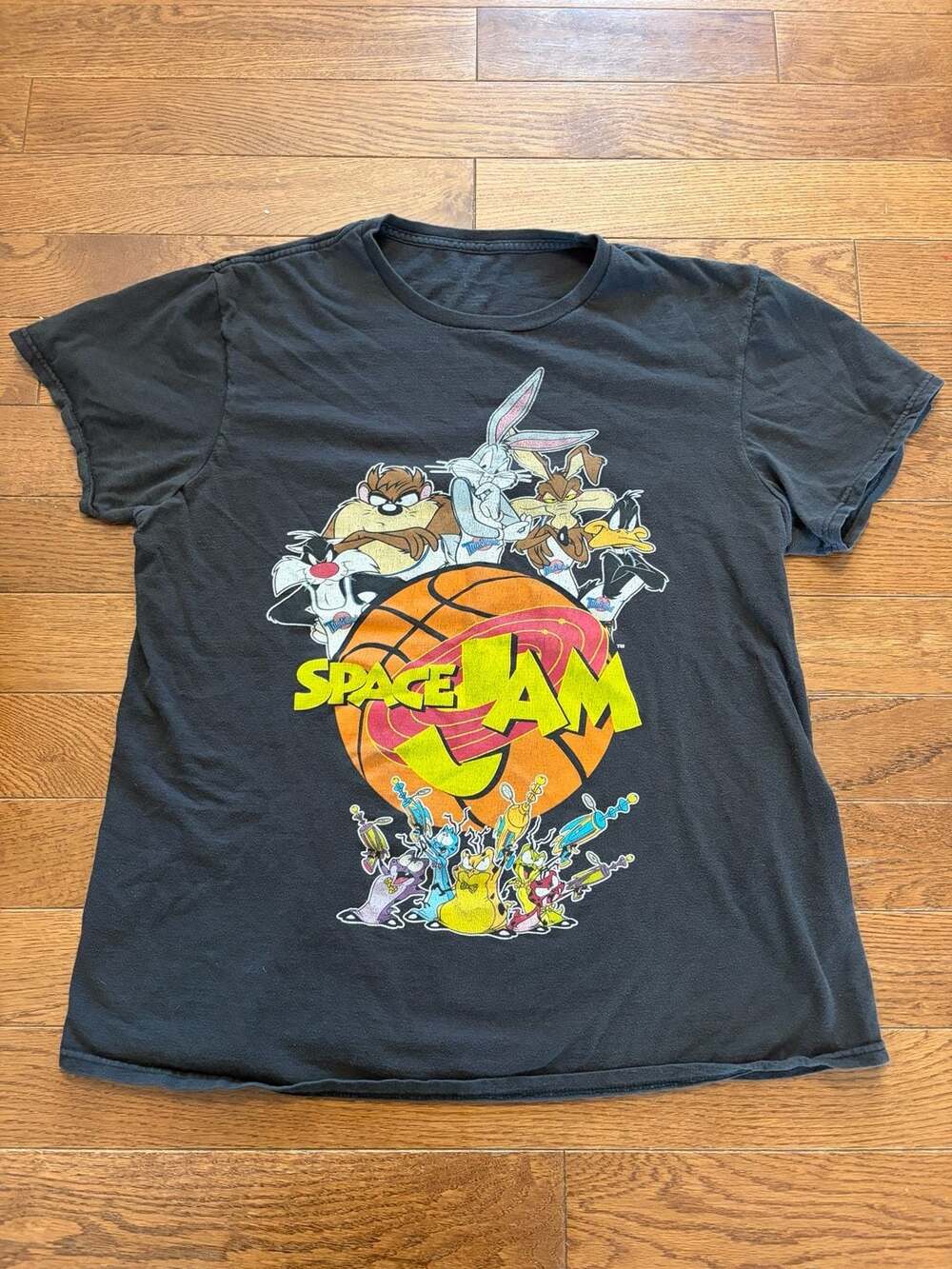 Vintage 90's Space Jam T-Shirt Men's Size Large Looney Tunes